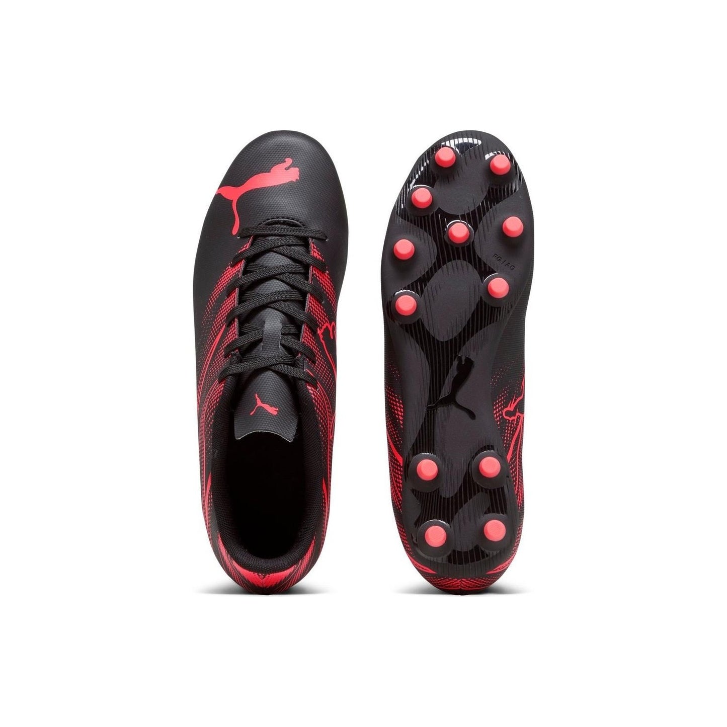 PUMA ATTACANTO FG/AG BLK/ORCHID
