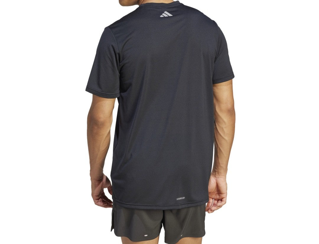 ADIDAS RUN IT BOS TEE BLACK