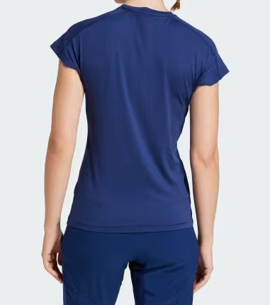 Adidas Wmn Tr-es Min T Dkblue/Wht