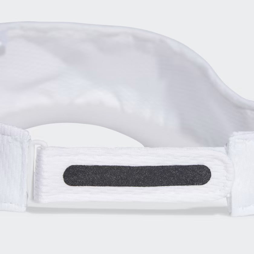 ADIDAS RUN VISOR A.R. WHITE/BLKREF