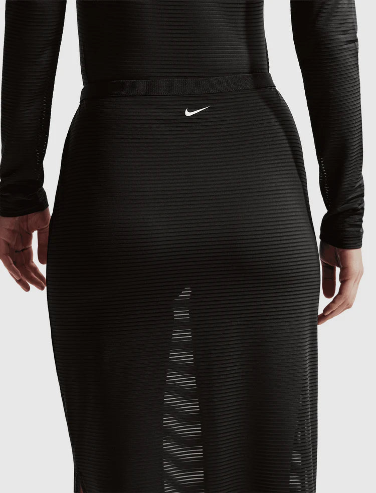 Nike Women's Sheer Midi Skirt Black