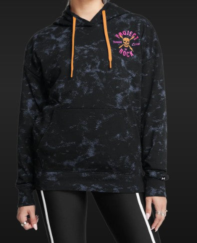 UA Pjt Rck W Udrground Terry HD Ora/Blk