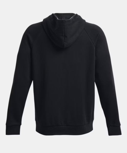 UA Men Rival Fleece Logo HD Blk/Wht