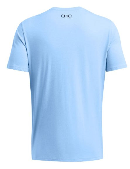 UA Men LC Stripes SS Blue