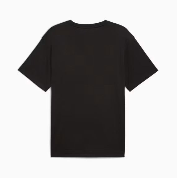 Puma M Graphics Train Logo Relaxed Tee Blk
