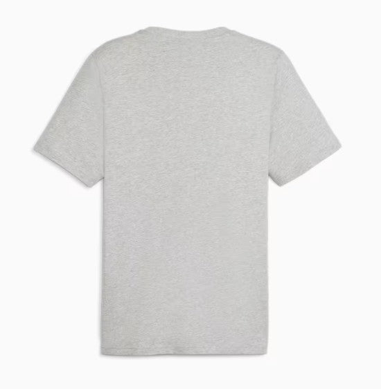 Puma Graphics Multiple Cat Logo Tee LT Gry Heather