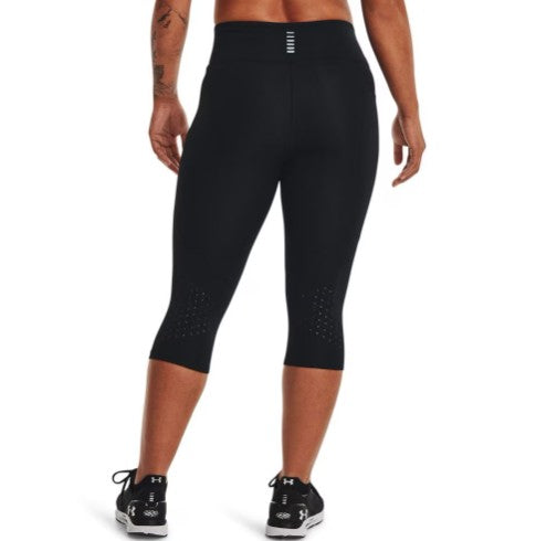 Under Armour Womens Fly Fast 3.0 Sped Capri Blk