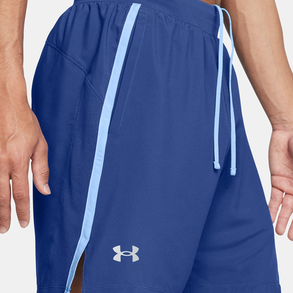 Under Armour Men Launch 7" Short Blue