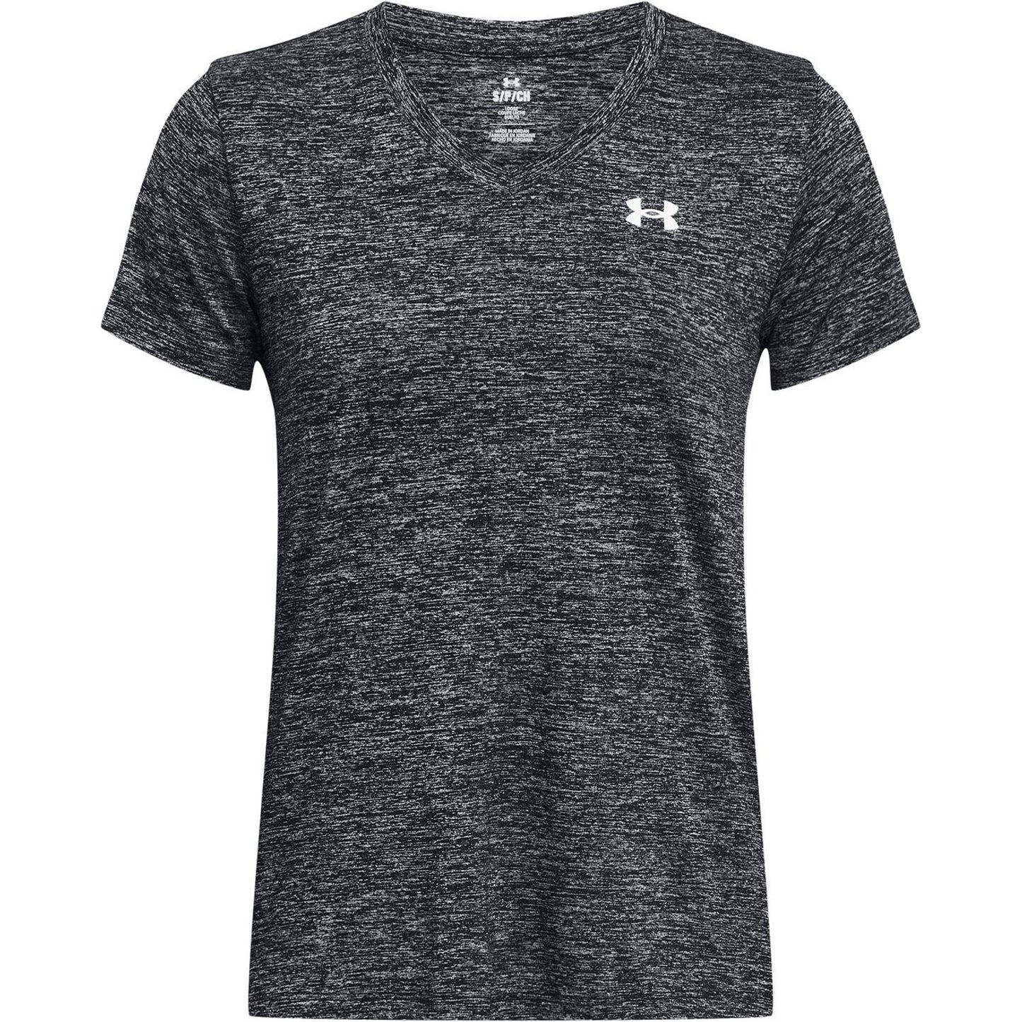 UA Womens Tech Ssv-Twist Blk/Wht