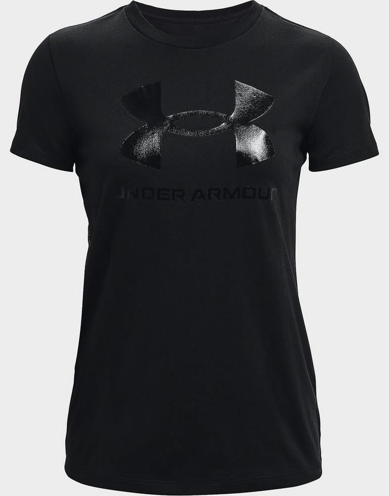UA Womens Live SS Grphic SSC Blk
