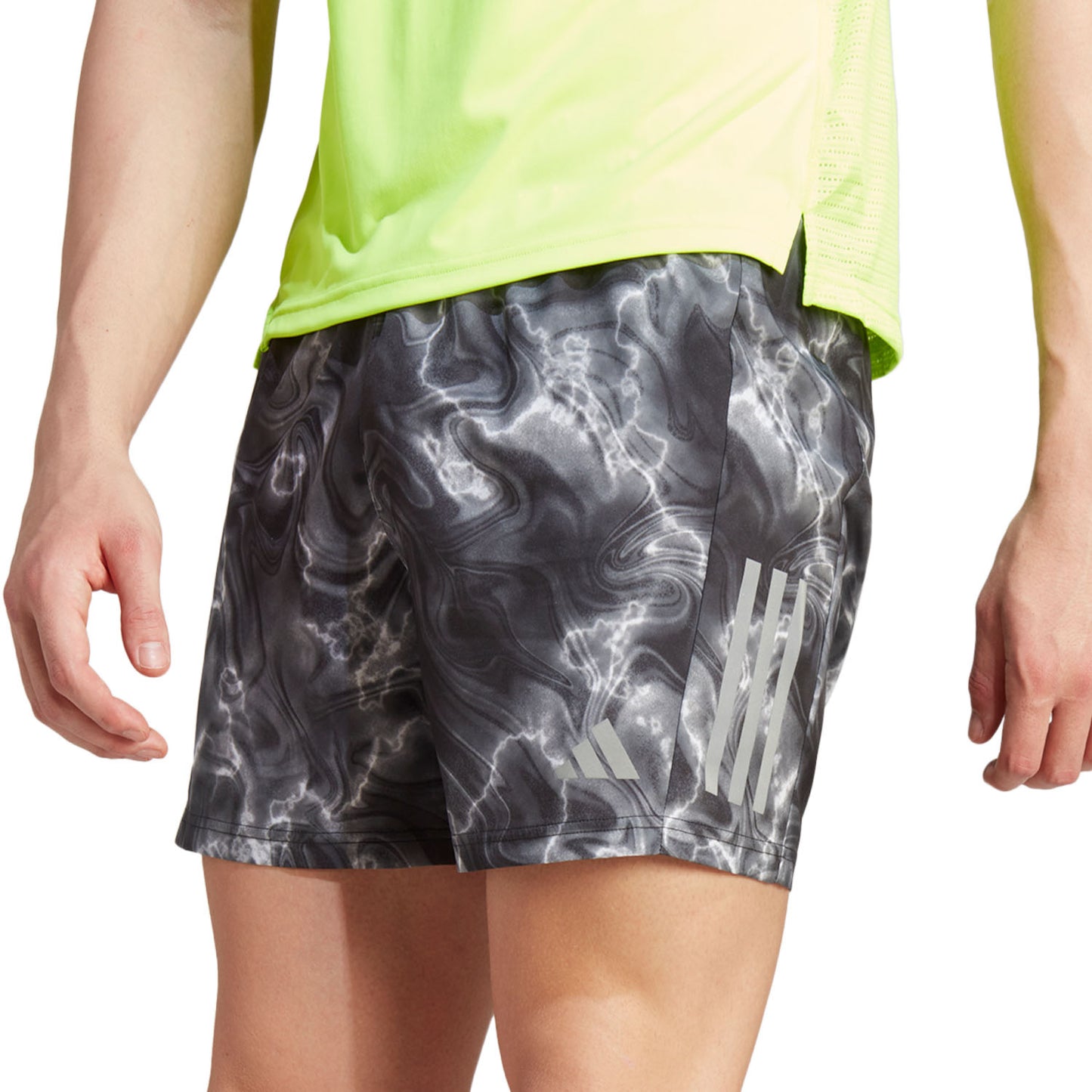 ADIDAS OTR SHORT AOP WHITE/BLACK/GRESIX