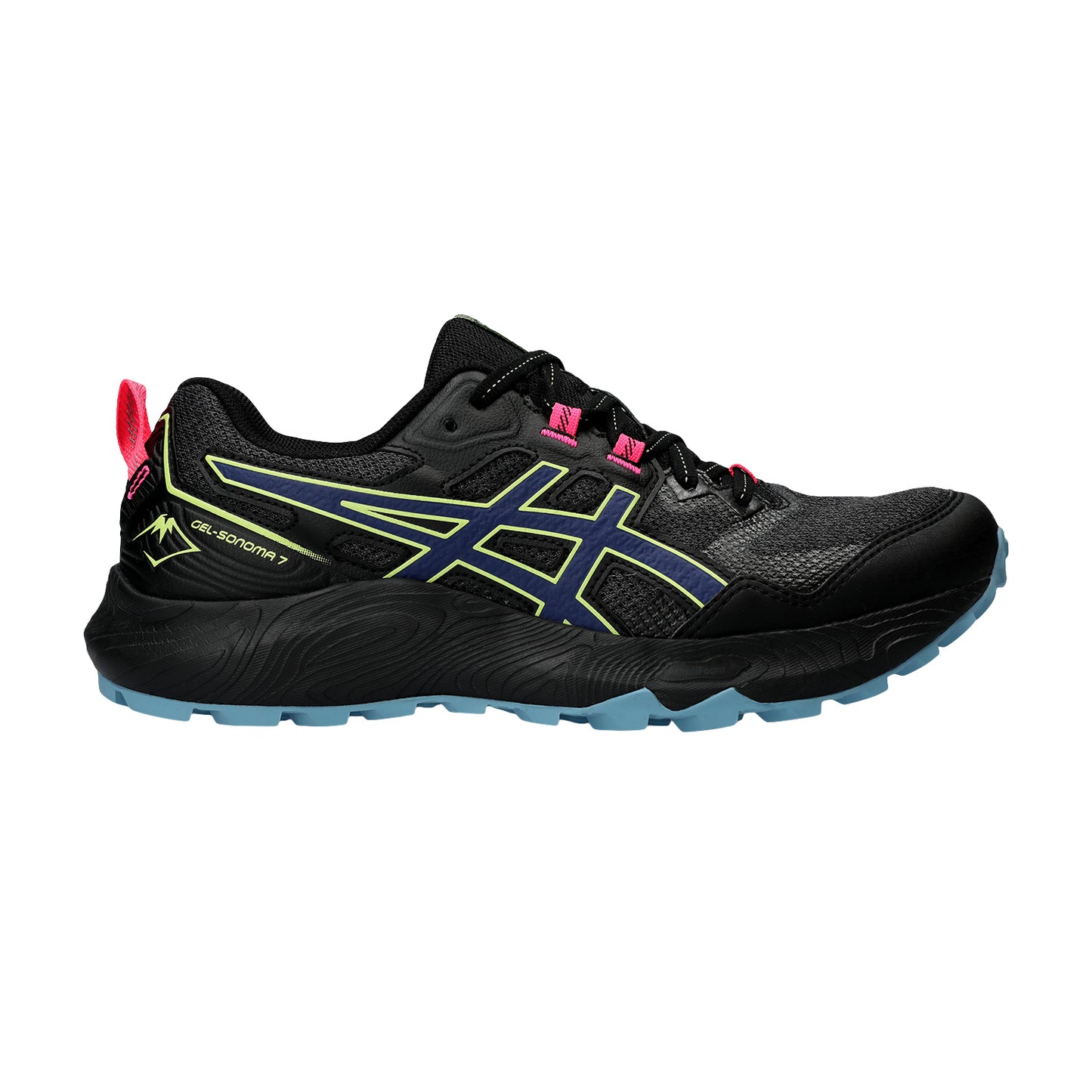ASICS WMNS GEL-SONOMA 7 BLK/DEEP OCEAN