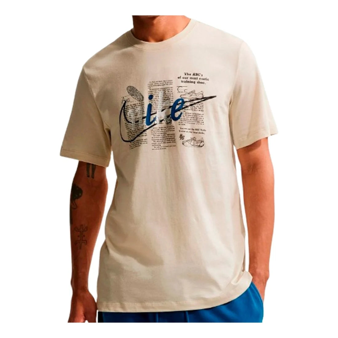 Nike Tee STD Celebrate Brand Khaki