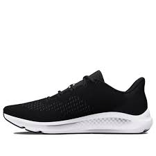 UA MENS UA CHARGED PURSUIT 3 BL BLK/WHT