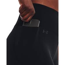 UA WOMENS MOTION BIKE SHORT BLK/GRY