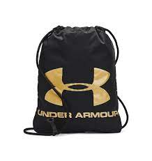 UA UNISEX OZSEE SACKPACK BLK/MET GOLD