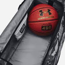 UA UNISEX UNDENIABLE 5 DUFFLE BLK/METALIC 58L