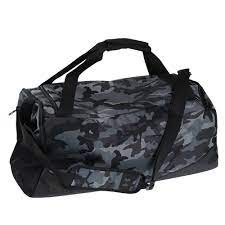 UA UNISEX UNDENIABLE 5 DUFFLE BLK/METALIC 58L