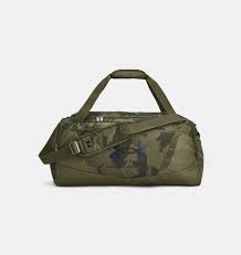UA UNISEX UNDENIABLE 5 DUFFLE GREEN/BLK 58L