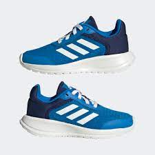 ADIDAS TENSAUR RUN 2.0 K WHT/BLU