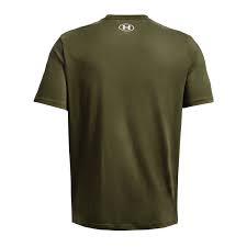 UA MENS UA COLLEGIATE SS GREEN/ORG