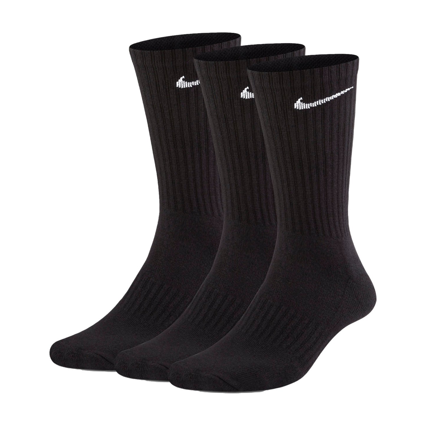 NIKE EVERYDAY CUSHIONED SOCKS BLACK