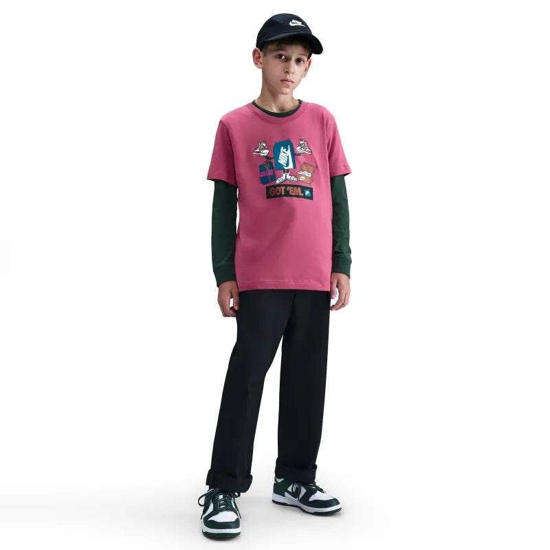 Nike Kids Sports Wear Tee Boxy Got
