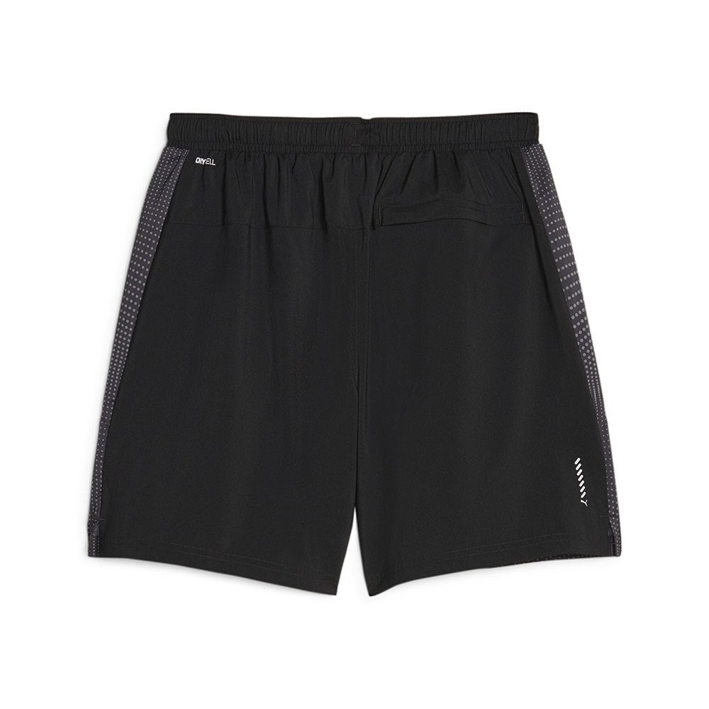 PUMA RUN FAVORITE AOP VELOCITY 7" SHORT BLK