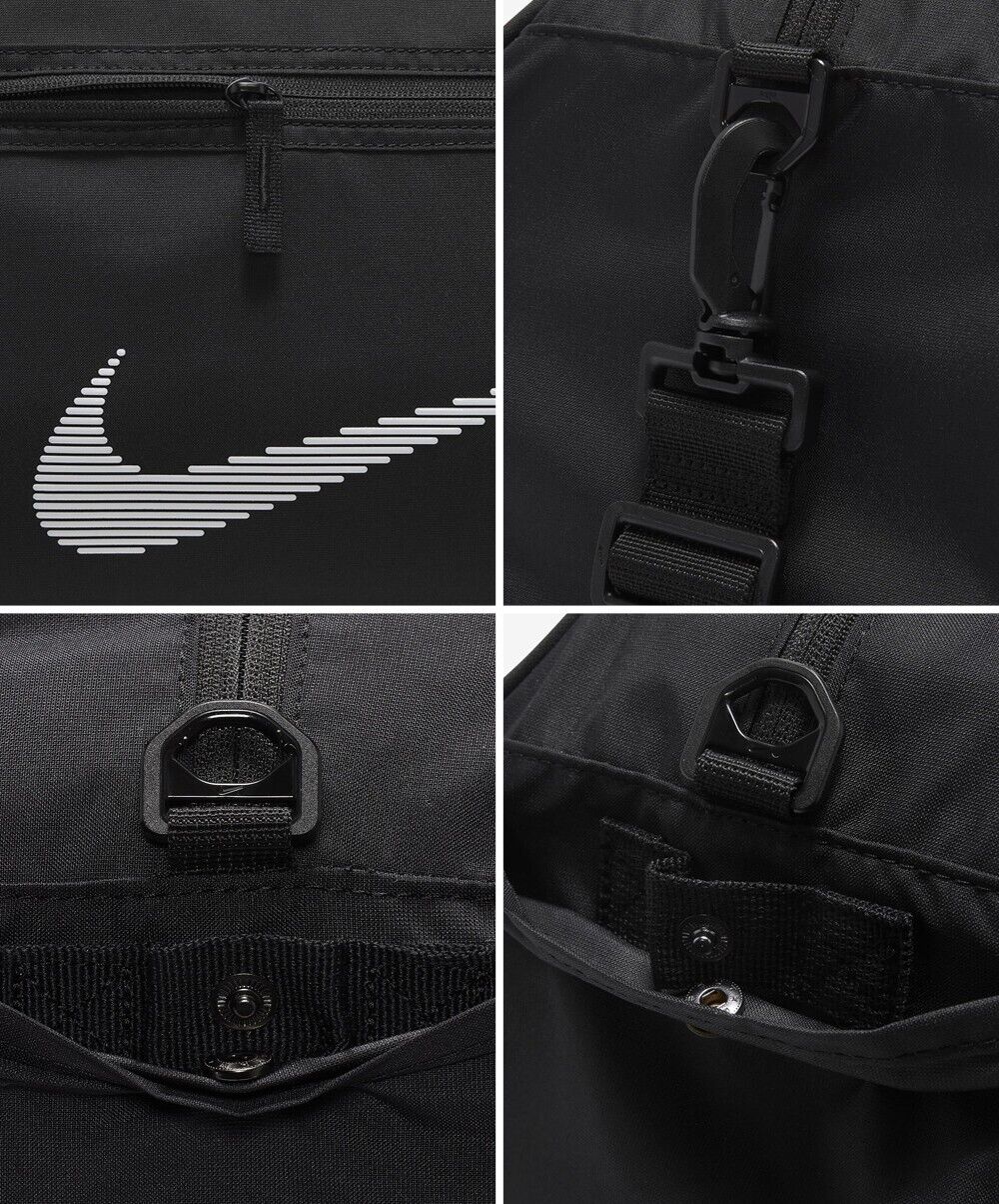 NIKE GYM CLUBDUFFEL BLK/WHT