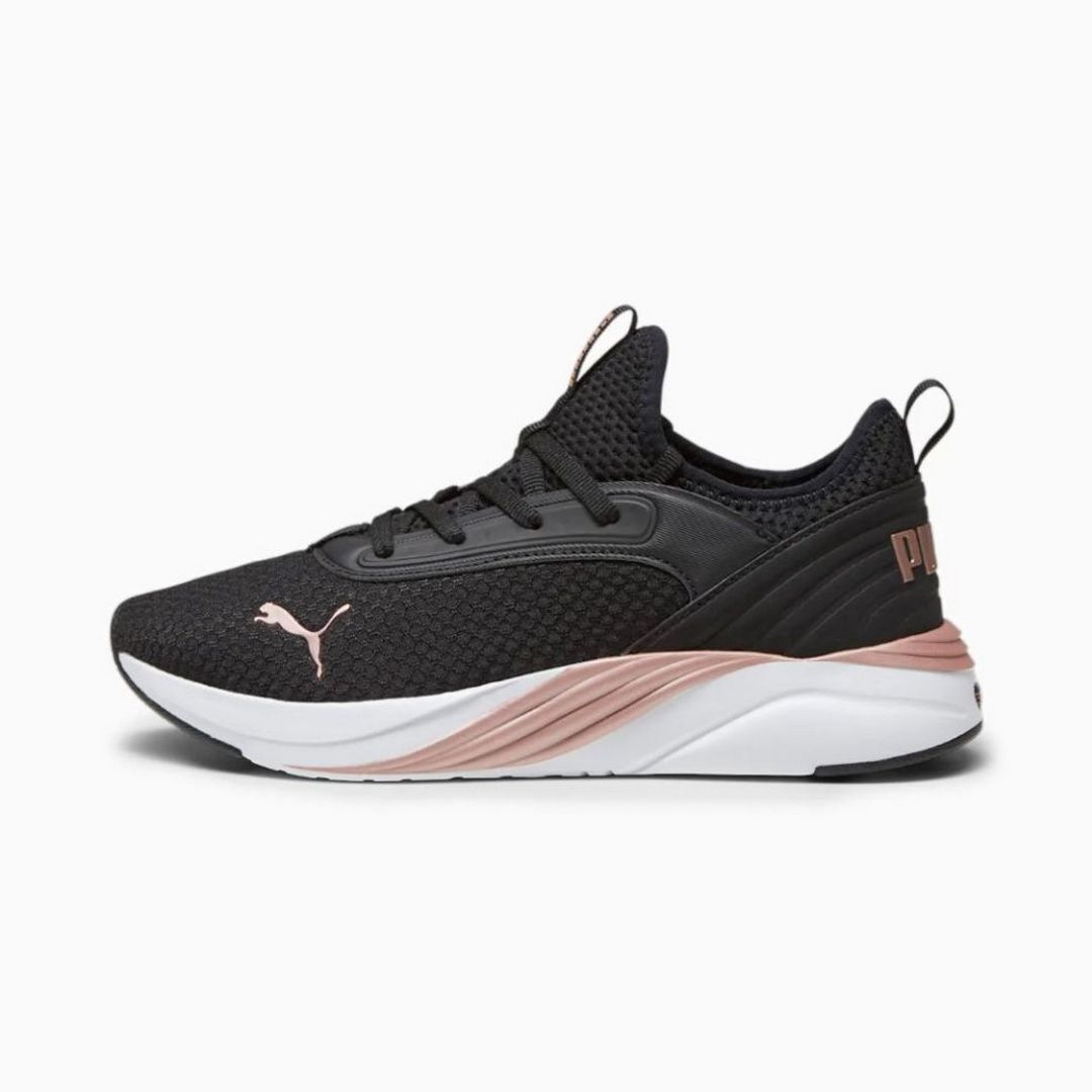 PUMA WMNS SOFTRIDE RUBY LUXE WN S BLK/GOLD