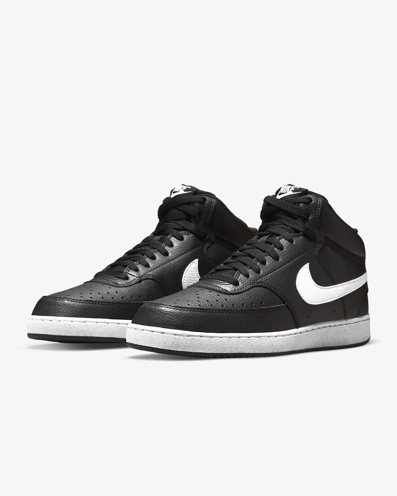 NIKE COURT VISION MID NEXT NATURE BLK/WHT/BLK