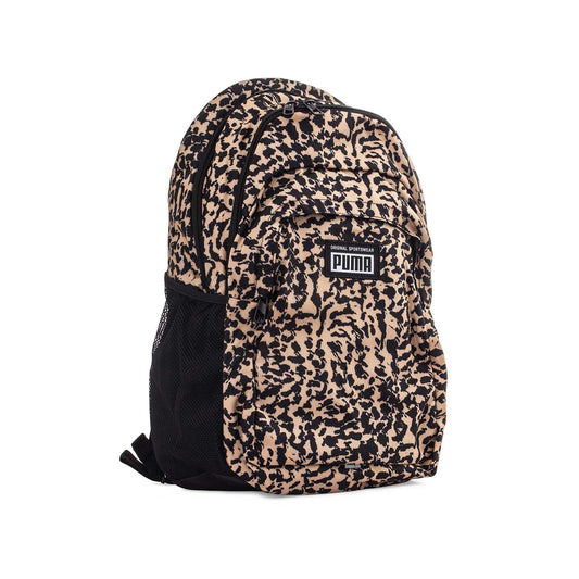 PUMA ACADEMY BACKPACK 25L Black-Sand Dune-AOP