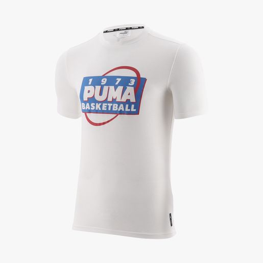 PUMA BLUEPRINT Q3 GRAPHIC TEE 5 WHITE