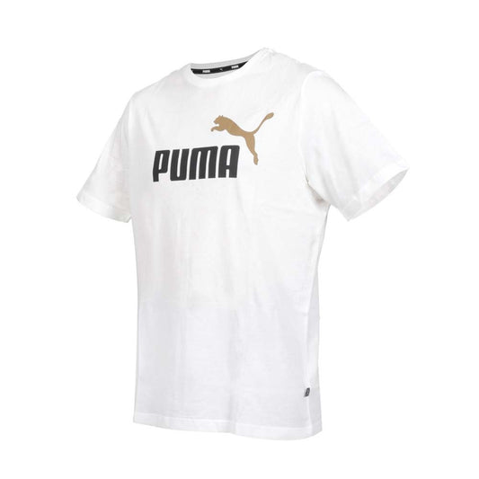 PUMA ESS+2 COL LOGO TEE WHITE