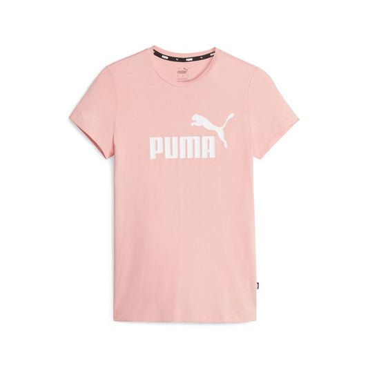 PUMA WMNS ESS LOGO TEE PEACH SMOOTHIE