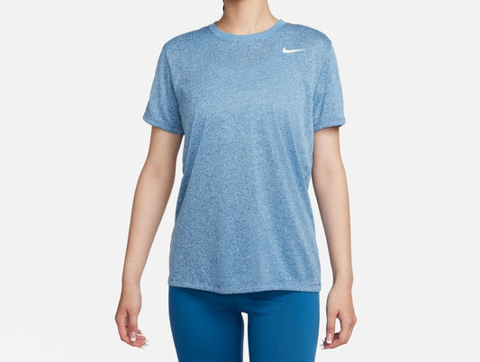 NIKE W DF TEE RLGD LBR BLU