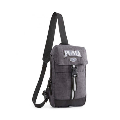 PUMA SQUAD CROSS BODY BAG DK GRAY HEATHER