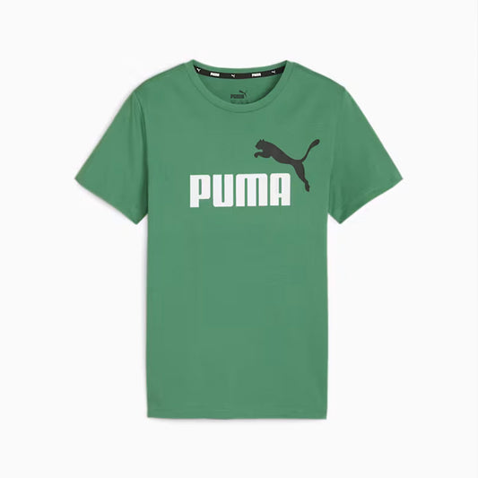 PUMA ESS+2 COL LOGO TEE B ARCHIVE GREEN