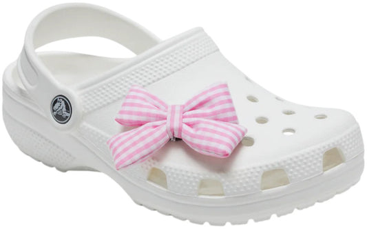 Crocs Checkered Board Bow