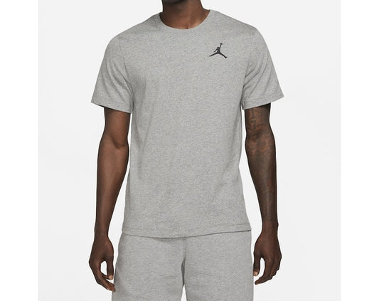 NIKE M J JUMPMAN EMB SS CREW GREY