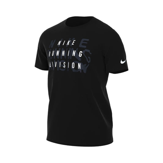 NIKE M NK DF TEE RUN DIVISION BLACK