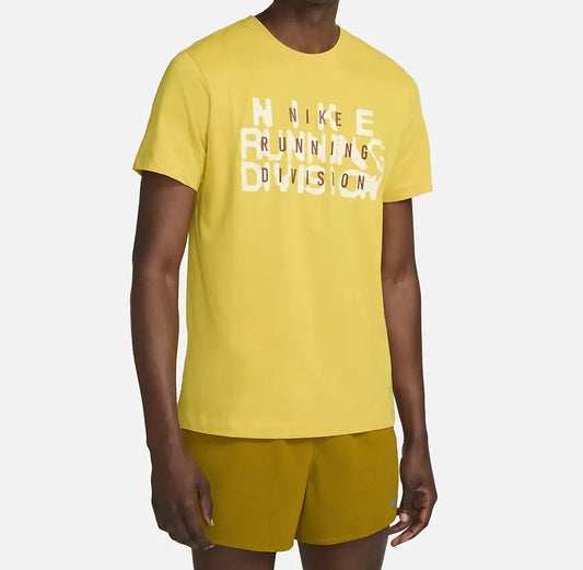 NIKE M DF TEE RUN DIVISION SULFUR