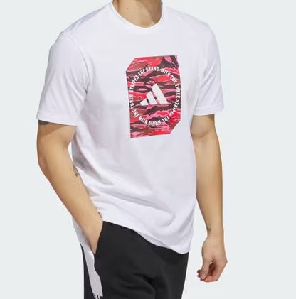 Adidas M C Camo Box T Wht