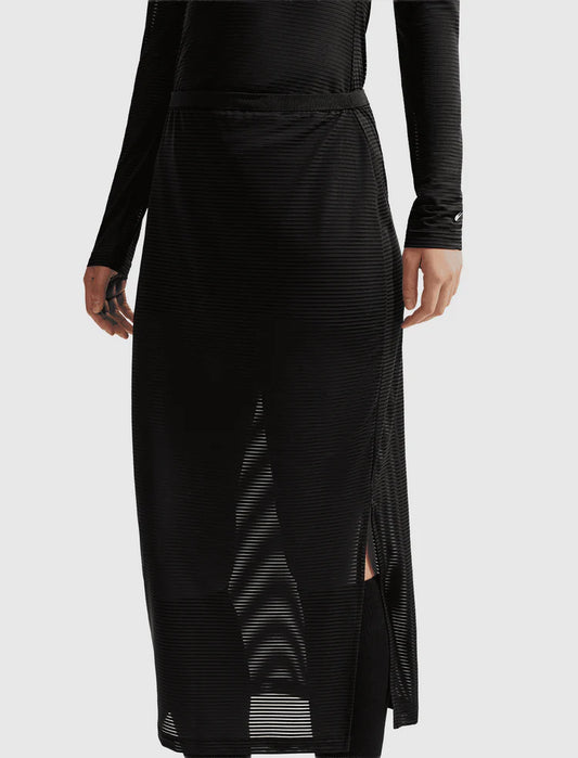Nike Women's Sheer Midi Skirt Black