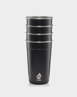 MIZU PARTY CUP 16 (4Pk) BLACK