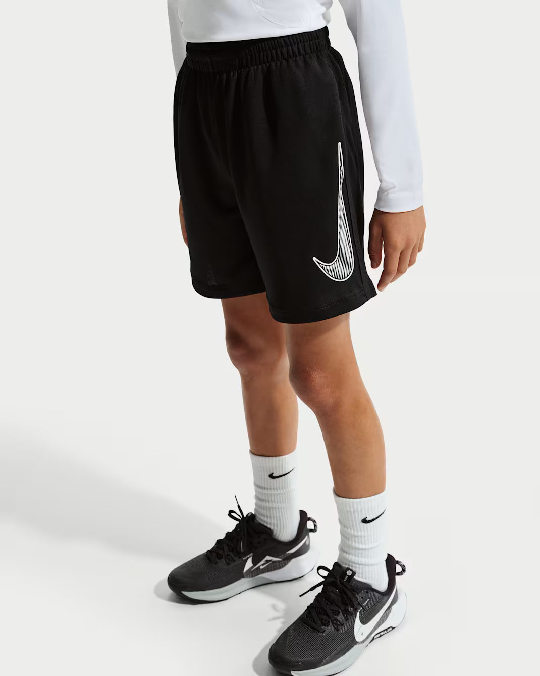 Nike Boys Dri-Fit Multi Short HBR Black