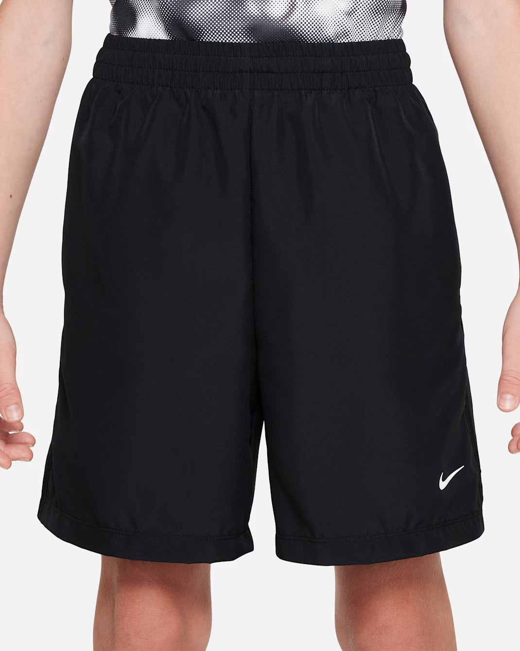 Nike Boys Dri-Fit Multi Woven Short Blk/Wht