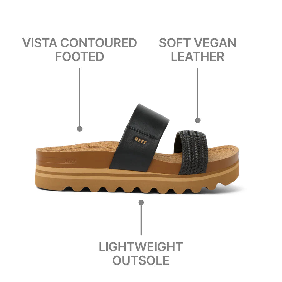 Reef Cushion Vista Hi TX Black