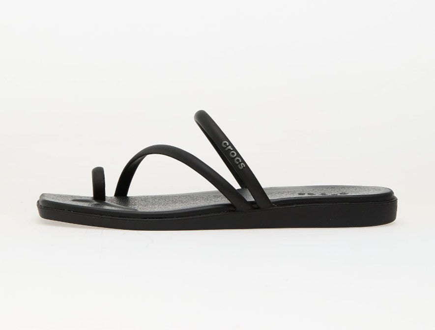 Crocs Miami Toe Loop Sandal - Black