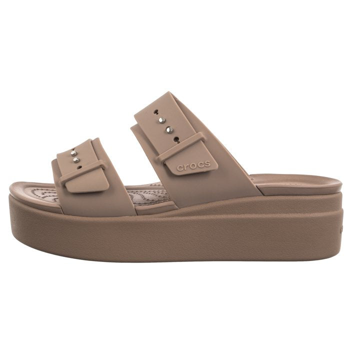 Crocs Brooklyn Buckle Low Wedge